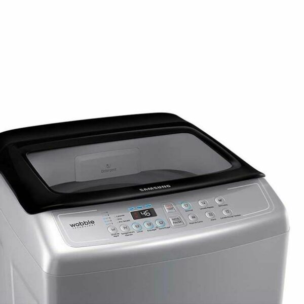 LAVE-LINGE SAMSUNG TOP 9KG SILVER WA90H4400SS – Image 2