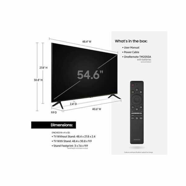 TV SAMSUNG  65"TU8000 -4K - UHD -SMART SERIE 8 – Image 5