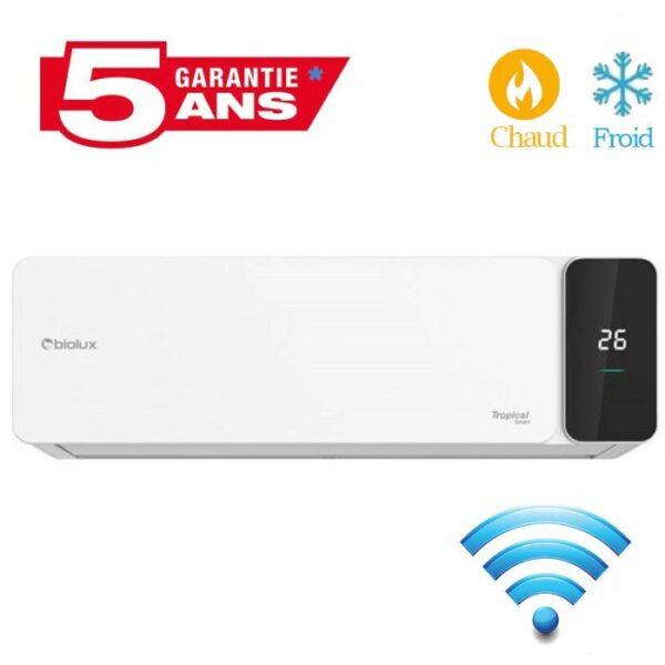 CLIMATISEUR BIOLUX TROPICALISÉ 24000BTU