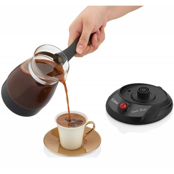 CAFETIÈRE TURQUE KIWI KCM-7514 - VERRE - 1000W – Image 2