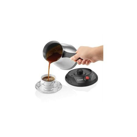 MACHINE À CAFÉ TURC KIWI KCM7512 INOX – Image 2