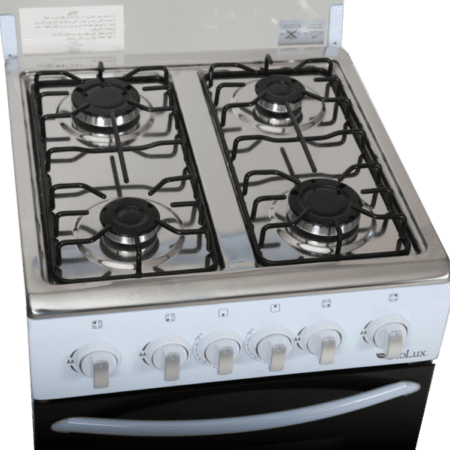 CUISINIÈRE BIOLUX 5005B - 4 FEUX - BLANC – Image 2