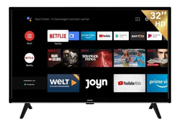 TV NEW STAR 32" SMART - LED HD - AVEC RÉCEPTEUR INTÉGRÉ