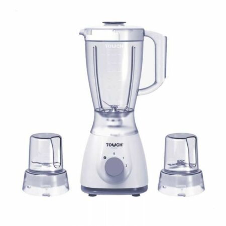 BLENDER TOUCH AVEC MOULIN ET HACHOIR 400W - BLANC