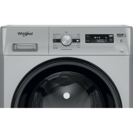 MACHINE À LAVER WHIRLPOOL FFWS7235SB 7KG SILVER – Image 2