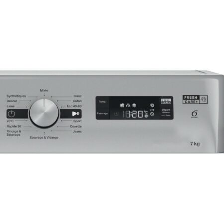 MACHINE À LAVER WHIRLPOOL FFWS7235SB 7KG SILVER – Image 3