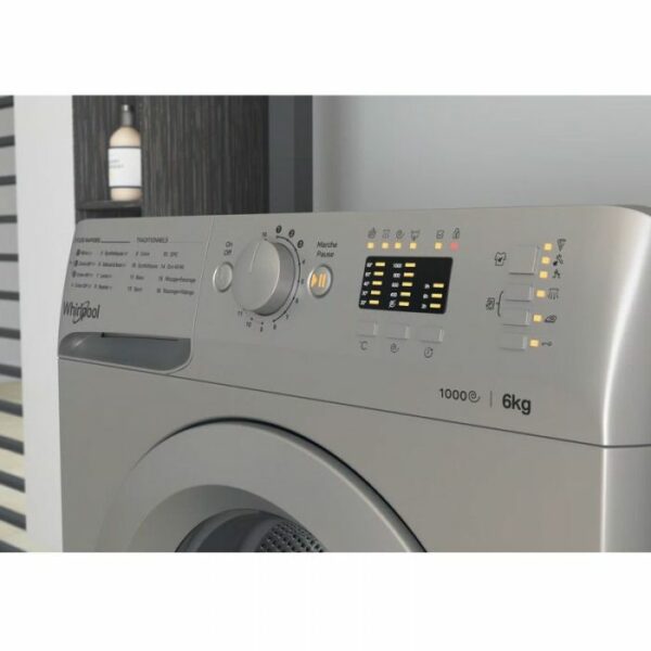 MACHINE À LAVER WHIRLPOOL WMTA6101SNA 6KG SILVER – Image 3