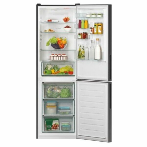 RÉFRIGÉRATEUR COMBINÉ CANDY CCE3T618FB 342L NOIR – Image 4