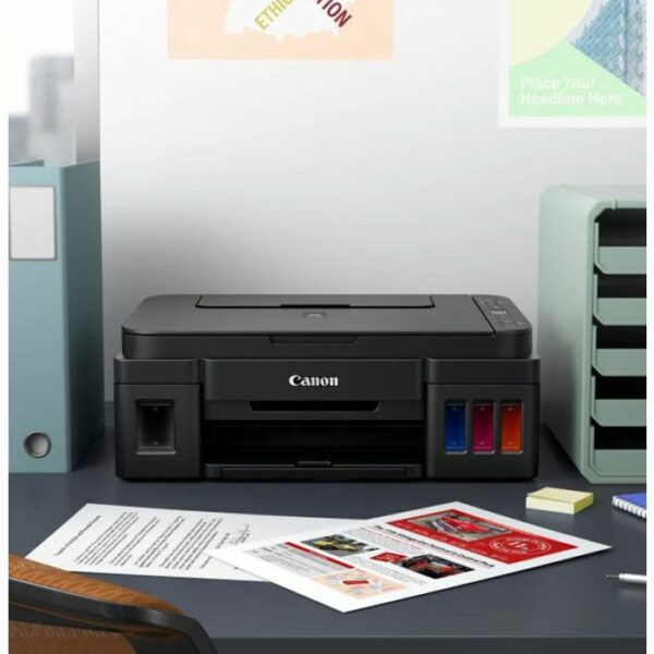 IMPRIMANTE CANON PIXMA G3410 + RÉSERVOIR INTÉGRÉ 3EN1 WIFI COULEUR – Image 4