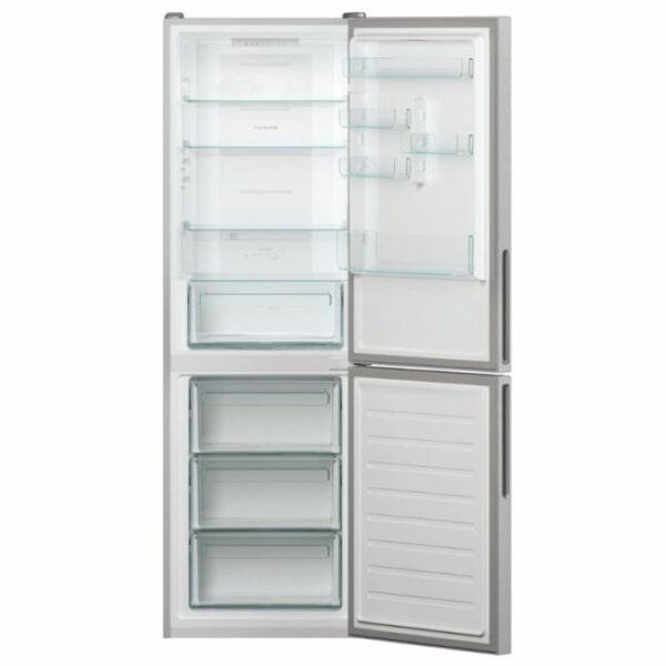RÉFRIGÉRATEUR COMBINÉ CANDY CCE3T618FSD SILVER – Image 2