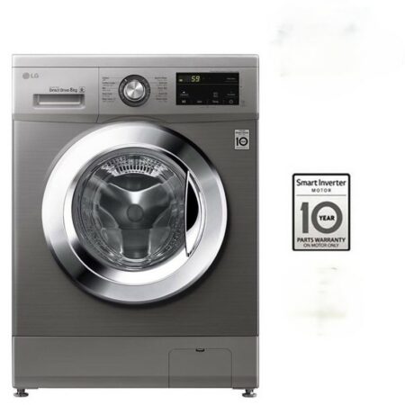 LAVE-LINGE LG FH2J3TNG5P 8KG - SILVER - 1200TR/MIN