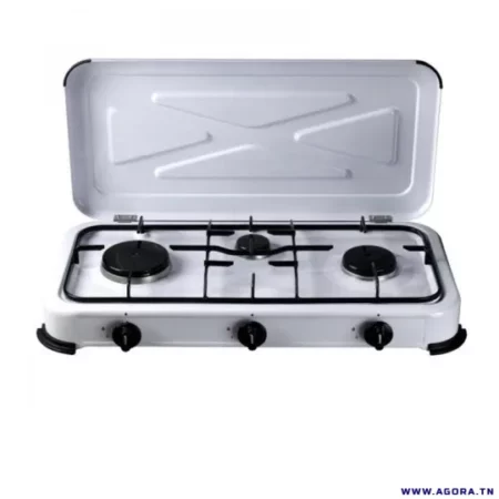 RECHAUD NEWMED M6035B 3 FEUX BLANC