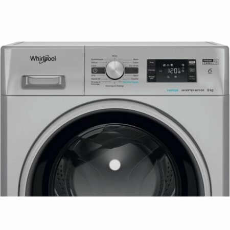 MACHINE À LAVER WHIRLPOOL FFWB8248SBS 8KG SILVER – Image 3