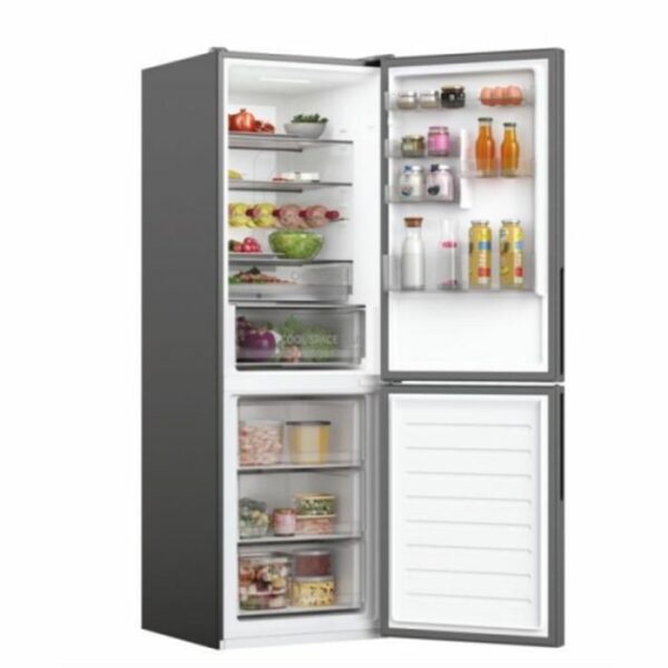 RÉFRIGÉRATEUR COMBINÉ HOOVER HOCE7T618EX 341L – Image 3