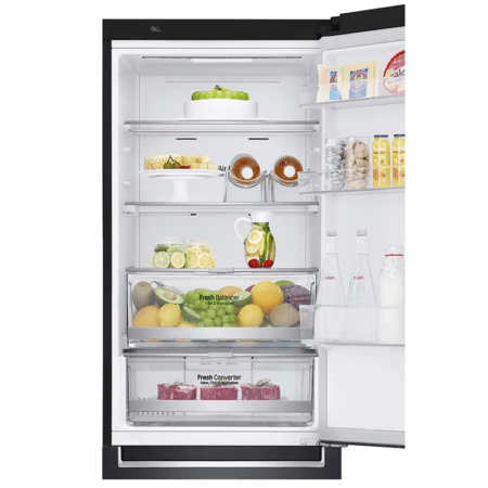 RÉFRIGÉRATEUR LG B459NQFM 374L NO FROST NOIR – Image 3