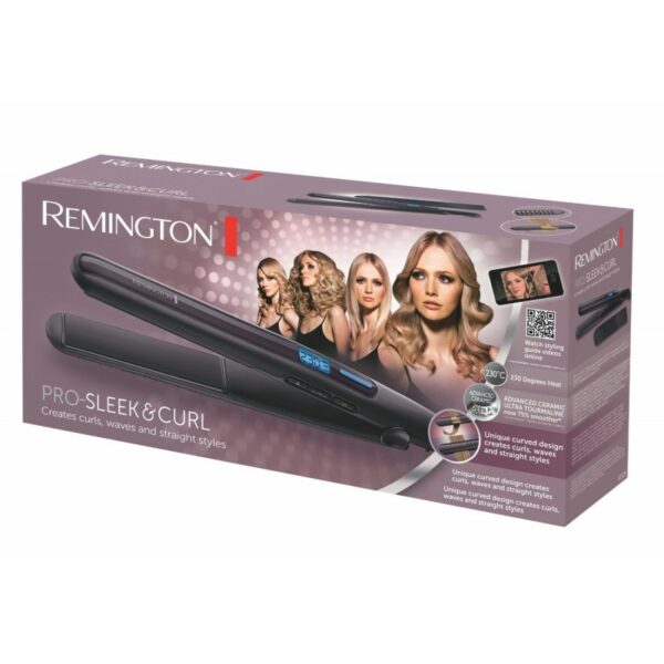 LISSEUR BOUCLEUR REMINGTON S6505 PRO-SLEEK & CURL – Image 2