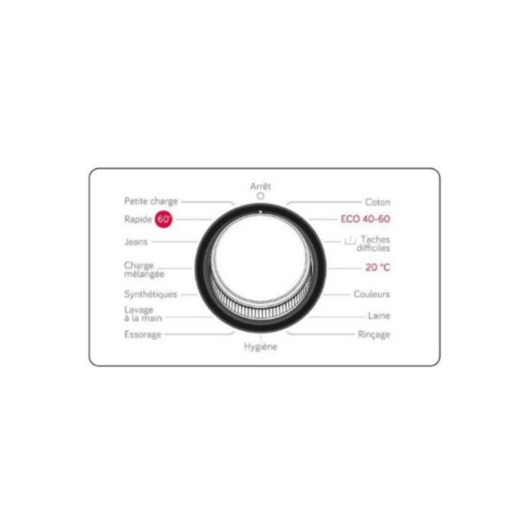 MACHINE À LAVER BRANDT BLF842B 8KG – NOIR – Image 2