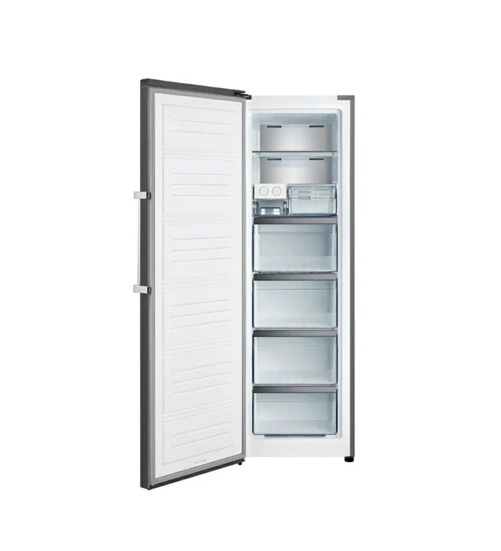 CONGÉLATEUR VERTICAL HISENSE +AFF - INOX 330L – Image 2