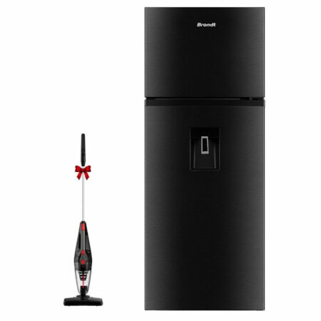 RÉFRIGÉRATEUR BRANDT 500L NOFROST + FONTAINE - NOIR